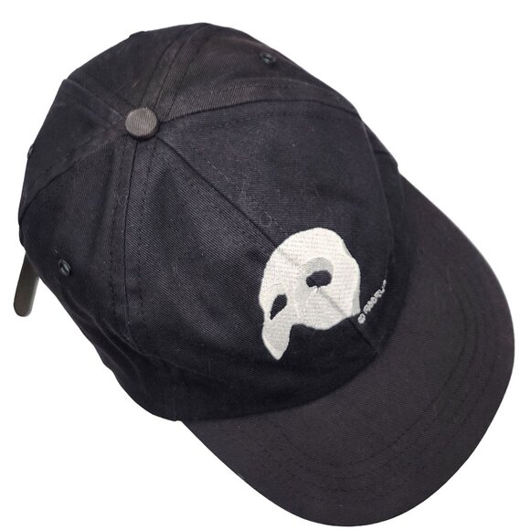 Vintage Phantom Of The Opera Strapback Adjustable Cotton Hat Embroidered Mask - Picture 10 of 13